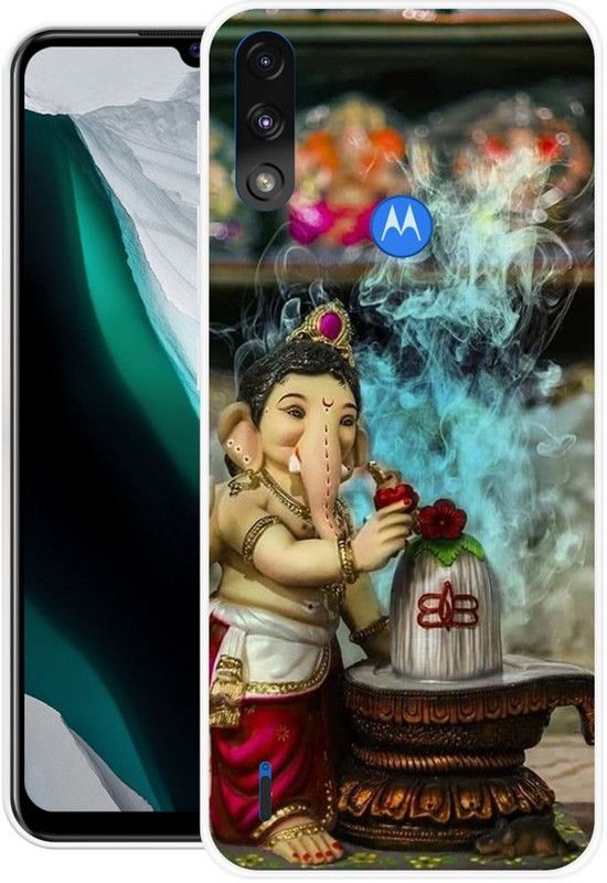 Ghanta Walaj Back Cover for MOTO E7 Power  (Multicolor, Flexible, Silicon, Pack of: 1)