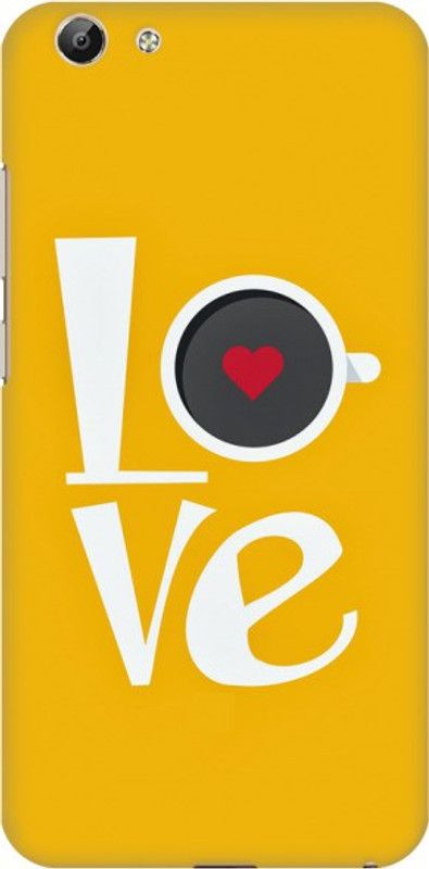 COBIERTAS Back Cover for Vivo Y69  (Yellow, White)