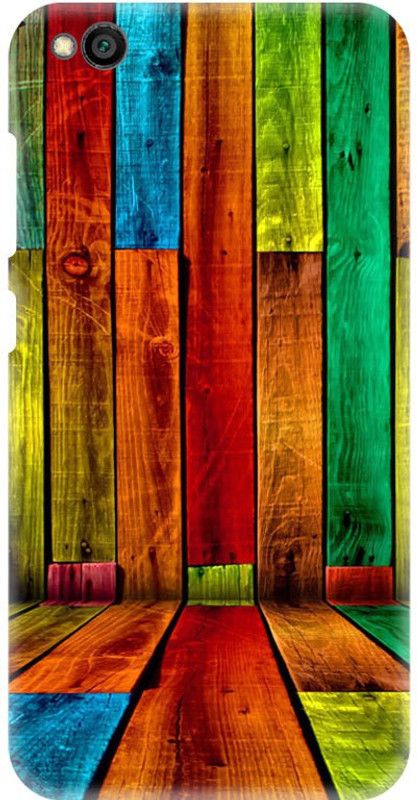 PNBEE Back Cover for Xiaomi Redmi Go -Wood Pattern Printed Back Case Cover  (Multicolor, Hard Case, Pack of: 1)