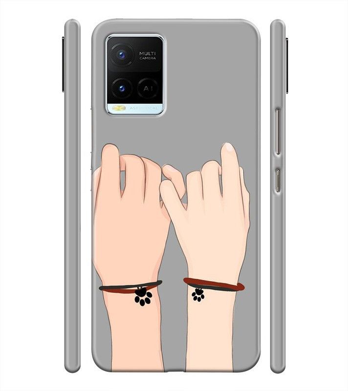 BR TOP SHOP Back Cover for Vivo Y21  (Multicolor, Pack of: 1)