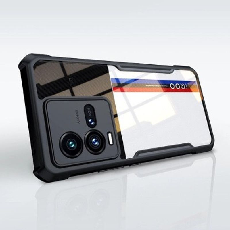 Kglking Back Cover for iQOO 9T 5G, iQOO 9T  (Black, Shock Proof, Pack of: 1)