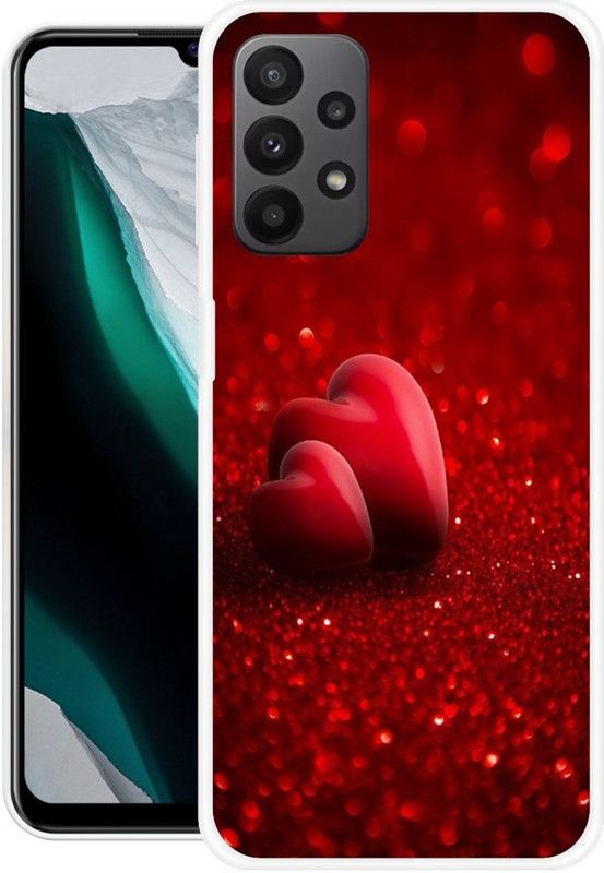 PAEDICON Back Cover for Samsung Galaxy A23  (Red, Silicon)