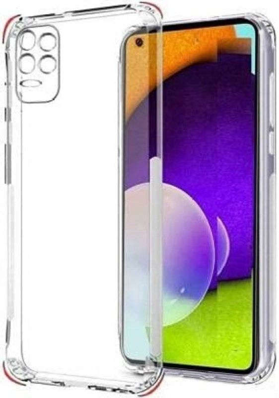 srskt case Pouch for Oppo A54 (4G)  (Transparent, Camera Bump Protector, Pack of: 1)
