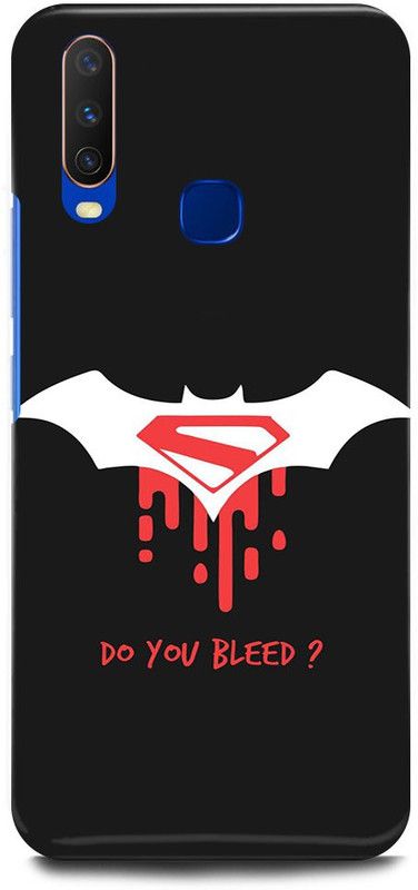 ZIGTOZAG SHOPPE Back Cover for vivo U20, vivio 1921, BATMAN, DC, DARKKNIGHT, BATMANVSUPERMAN, SNYDERCUT  (Black, Hard Case)