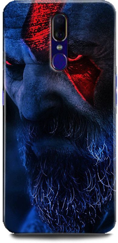FIKORA Back Cover for OPPO F11/CPH1911 GOD OF WAR PRINTED  (Multicolor, Hard Case, Pack of: 1)