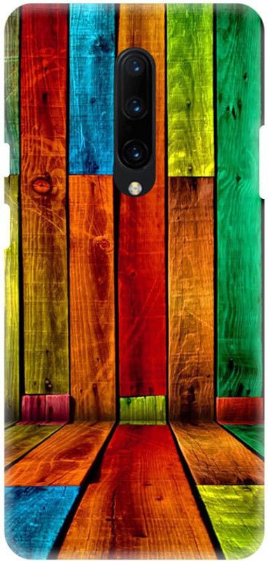 PNBEE Back Cover for OnePlus 7 Pro (GM1911, GM1913, GM1917, GM1910, GM1915) -Wood Pattern Printed Back Case Cover  (Multicolor, Hard Case, Pack of: 1)