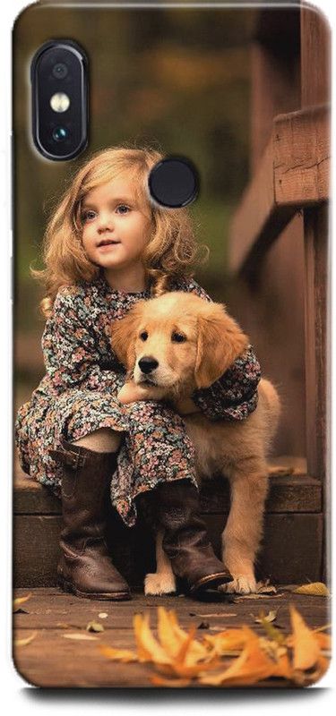 INTELLIZE Back Cover for Mi Redmi Note 5 Pro/ MZB6084IN girl,Printed  (Multicolor, Shock Proof, Pack of: 1)