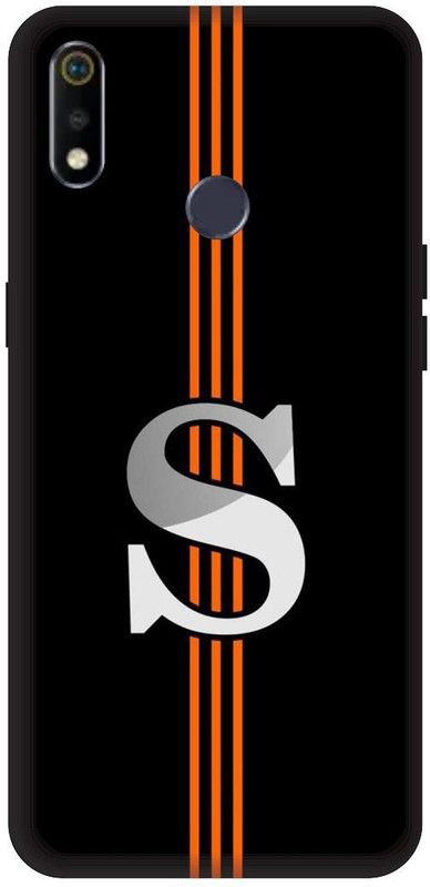 SSMORYA Back Cover for Realme 3, Realme 3i, S text Black Multicolour Printed  (Multicolor, Shock Proof, Pack of: 1)