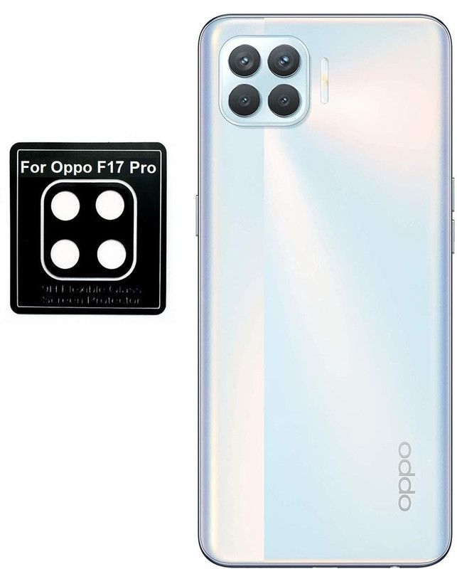 TecnoBot Camera Lens Protector for Gorilla O0riginal Back Camera Guard for Oppo F17 Pro Back Camera Glass BubbleFree 9H Protector [Better then Glass]  (Pack of 1)
