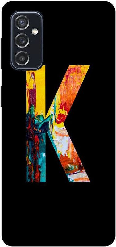 Wall Art Back Cover for SAMSUNG GALAXY M52 (5G) K Letter, Joker Letter, Alphabet Letter Printed  (Multicolor, Dual Protection, Pack of: 1)