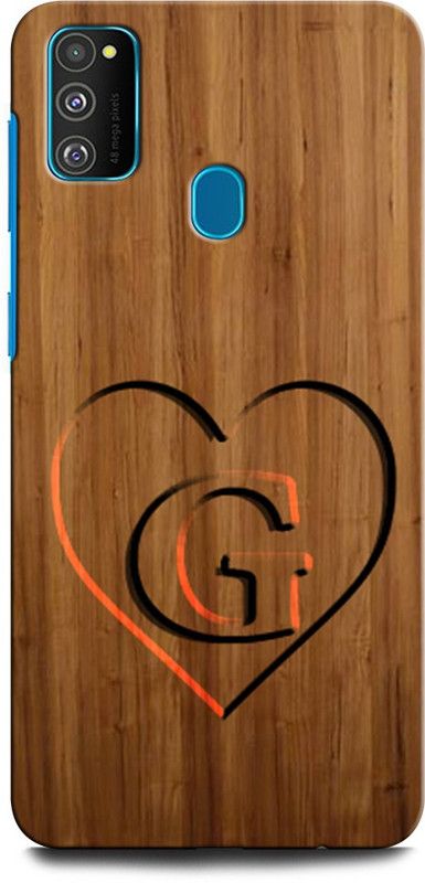 ORBIQE Back Cover for SAMSUNG Galaxy M30s G, G LETTER, G DESIGN, G ALPHABET, G NAME  (Multicolor, Hard Case, Pack of: 1)