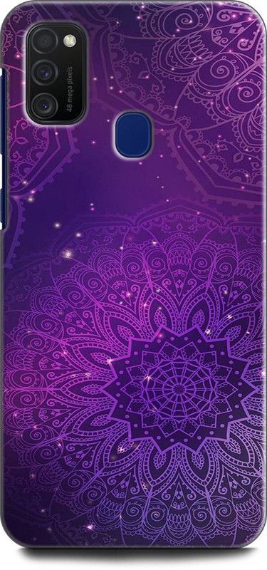 Afterglow Back Cover for SAMSUNG Galaxy M21  (Purple, Shock Proof, Pack of: 1)