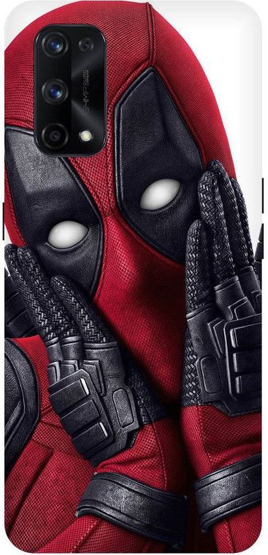 Bluvver Back Cover for Realme X7 Pro, RMX2121, Printed Deadpool Superhero Back Cover  (Multicolor, Hard Case, Pack of: 1)