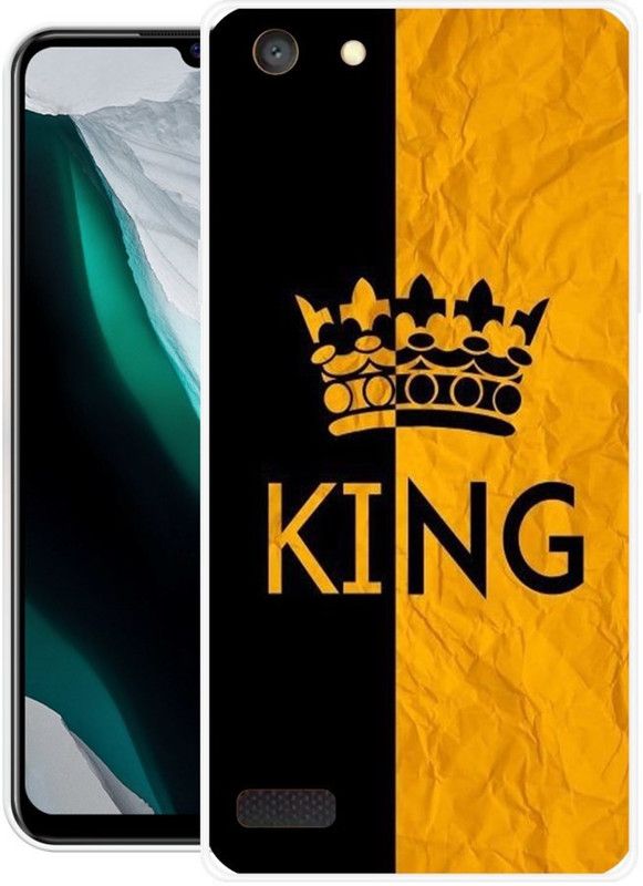 Krtagy Back Cover for OPPO Neo 7  (Black, Yellow, Dual Protection, Silicon, Pack of: 1)