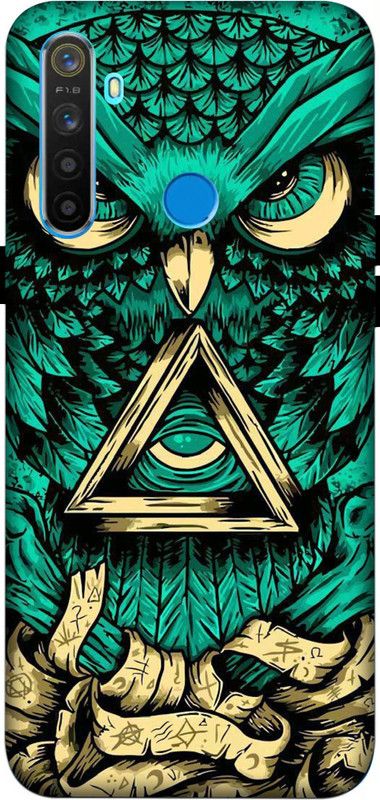 BIMBLE Back Cover for Realme 5 , Realme 5i , Realme 5s  (Green, Hard Case, Pack of: 1)