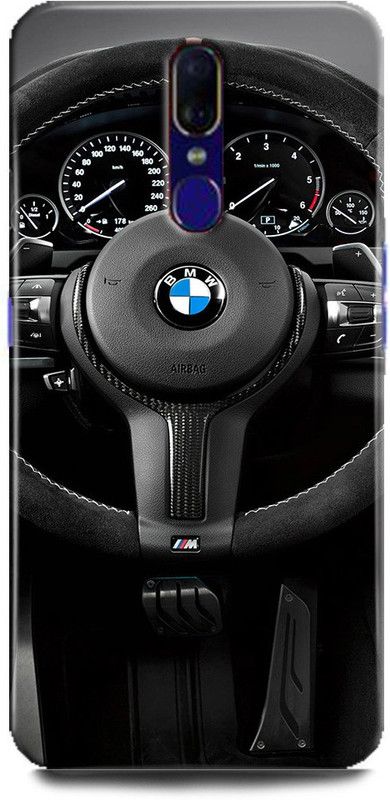 FIKORA Back Cover for OPPO F11/CPH1911 BMW CAR PRINTED  (Multicolor, Hard Case)