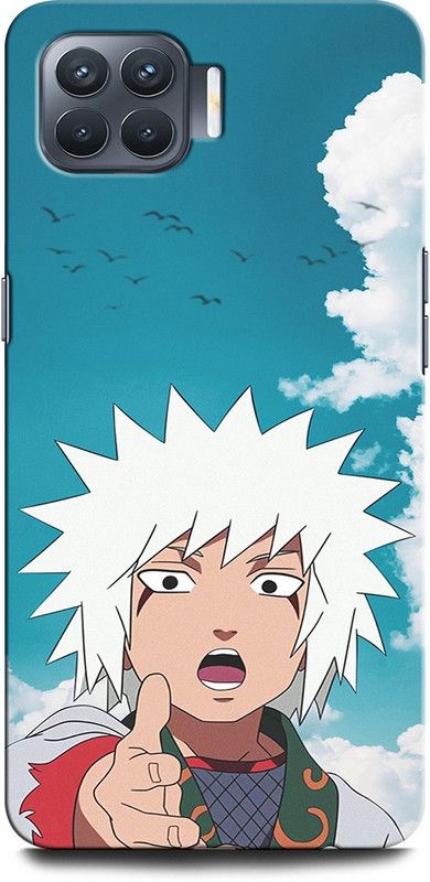 INTELLIZE Back Cover for OPPO F17 Pro JIRAIYA, NARUTO, ANIME CARTOON, FUNNY  (Multicolor, Hard Case, Pack of: 1)