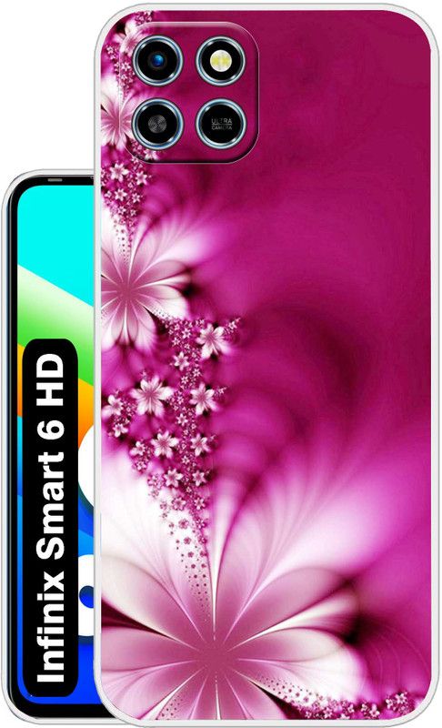 Case Club Back Cover for Infinix Smart 6 HD  (Purple, Silicon, Pack of: 1)