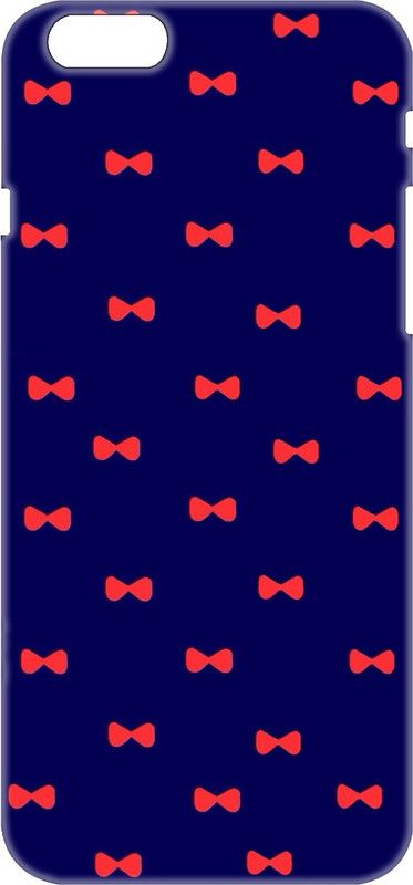 Smutty Back Cover for Apple iPhone 6 Plus, A1522, A1524 - Bow Print  (Multicolor, Hard Case, Pack of: 1)