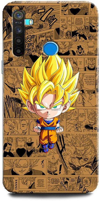 Afterglow Back Cover for realme Narzo 10 GOKU, DRAGON BALL Z, CARTOON, ANIME, STRONG, COKU, SUPER SAIYAN  (Multicolor, Shock Proof)