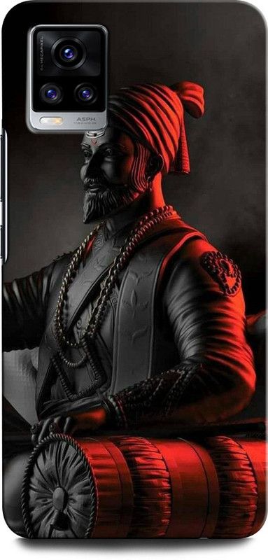 GRAFIQE Back Cover for Vivo V20 Pro SHIVAJI, CHATRAPATI SHIVAJI MAHARAJ, INDIAN KING  (Multicolor, Shock Proof, Pack of: 1)
