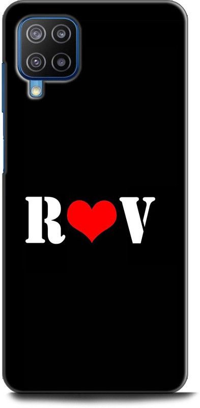 Afterglow Back Cover for SAMSUNG Galaxy F62 R V, R LOVES V, NAME, LETTER, ALPHABET, RV LOVE, HART  (Multicolor, Shock Proof, Pack of: 1)