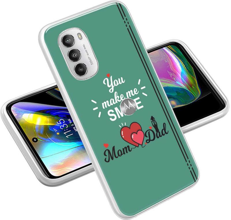 eBoggy Back Cover for Motorola Moto G82  (Multicolor, Dual Protection, Silicon, Pack of: 1)