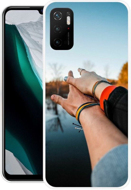 INDIALAND Back Cover for Poco M3 Pro 5G, Mi Redmi Note 10T 5G  (Multicolor, Grip Case, Silicon)