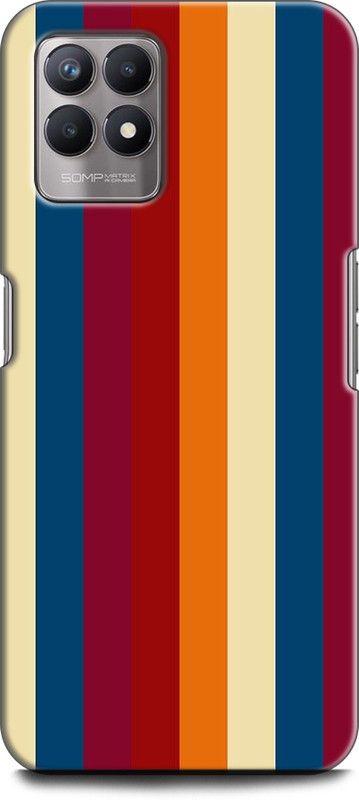 Dronk Back Cover for Realme 8i, RMX3151 RAINBOW, COLOUR, ART, COLOUR FULL  (Multicolor, Dual Protection, Pack of: 1)
