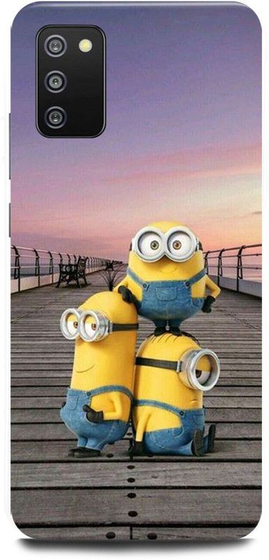 Ignite Back Cover for SAMSUNG M02s, MINIONS CARTOON CARTOONS EMOJI FUNNY FUNNY EMOJI FUNNY MINIONS COMIC  (Multicolor, Hard Case, Pack of: 1)