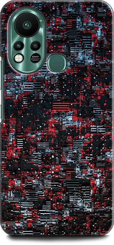 KEYCENT Back Cover for Infinix Hot 11s, X6812 CRANNY, SURFACE, COLORFULL, TEXTURE, ABSTRACT  (Multicolor, Shock Proof, Pack of: 1)