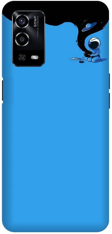 UMPRINT Back Cover for Oppo A55/CPH2325, Cartoon Funny Printed Back Cover  (Multicolor, Hard Case, Pack of: 1)
