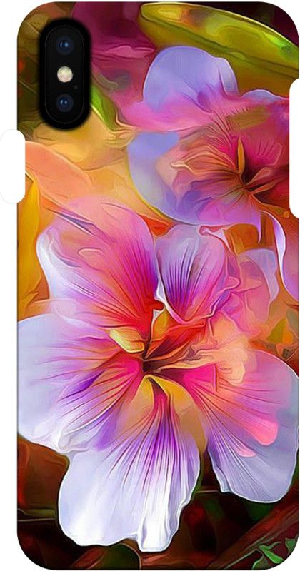 #Uncultured Back Cover for Apple iPhone X, Apple iPhone XS - Rose Print  (Multicolor, Hard Case, Pack of: 1)