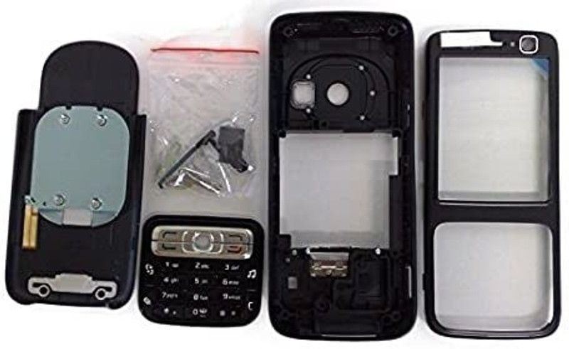 imbi Replacement Housing Body For Nokia N73 (Ye Phone Nahi) Front, Middle and Back, Keypad Full Panel  (Black)