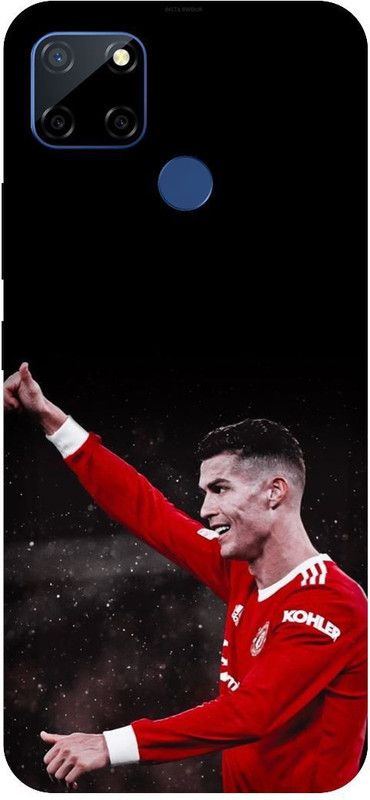 3D U PRINT Back Cover for Realme C12,RMX2189 Ronaldo, Cristiano, Football  (Red, Waterproof, Pack of: 1)