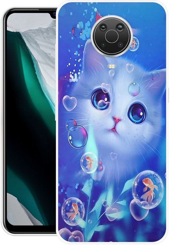 KUDI Back Cover for Nokia G10, Nokia G191  (Multicolor, Grip Case, Silicon, Pack of: 1)