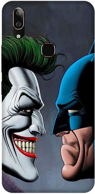 SSMORYA Back Cover for Vivo V9 Pro (Batman Joker) Printed Back Cover  (Multicolor, Waterproof, Pack of: 1)