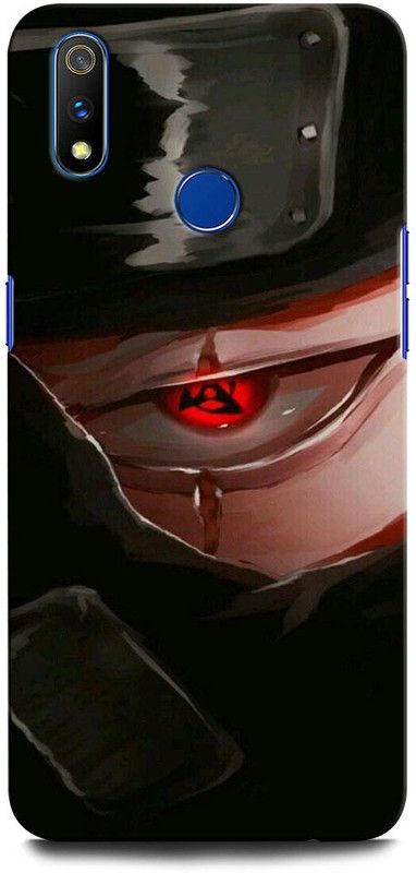 INTELLIZE Back Cover for Realme 3 RMX1825 KAKASHI, MASTER OF NARUTO, NARUTO, ANIME, NEON, GOKU  (Multicolor, Hard Case, Pack of: 1)