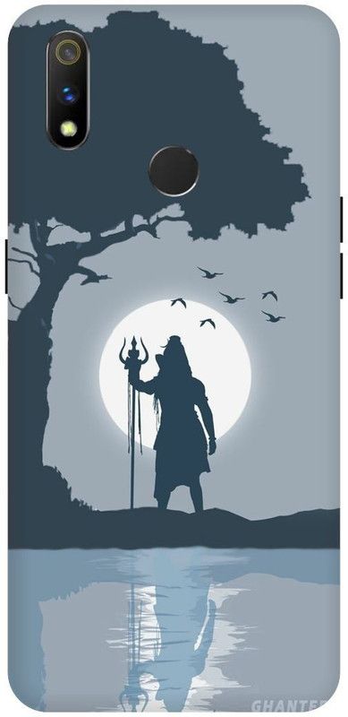 THESTONEWELL Back Cover for REALME 3 PRO SHIV, SHMBHU, SHANKAR GOOD  (Multicolor, Waterproof, Pack of: 1)