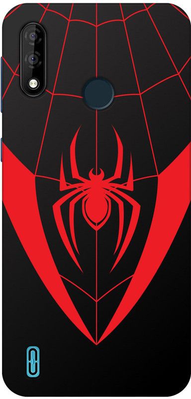 SUPER CASE Back Cover for Itel A47  (Black, Grip Case, Silicon, Pack of: 1)