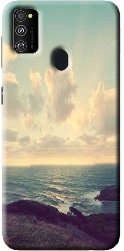NDCOM Back Cover for Samsung Galaxy M31 Sea And Sky Printed  (Multicolor, Hard Case, Pack of: 1)
