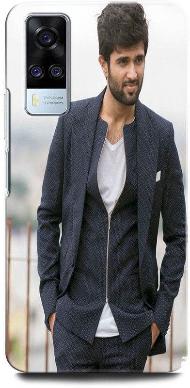 ORBIQE Back Cover for ViVO Y31 V2036 VIJAY DEVARKONDA, ARJUN REDDY, KABIR SINGH, STYLISH STAR  (Multicolor, Hard Case, Pack of: 1)