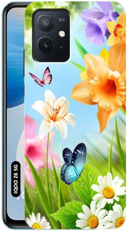 Dekhbuy Back Cover for IQOO Z6 5G  (Multicolor, Dual Protection, Silicon, Pack of: 1)