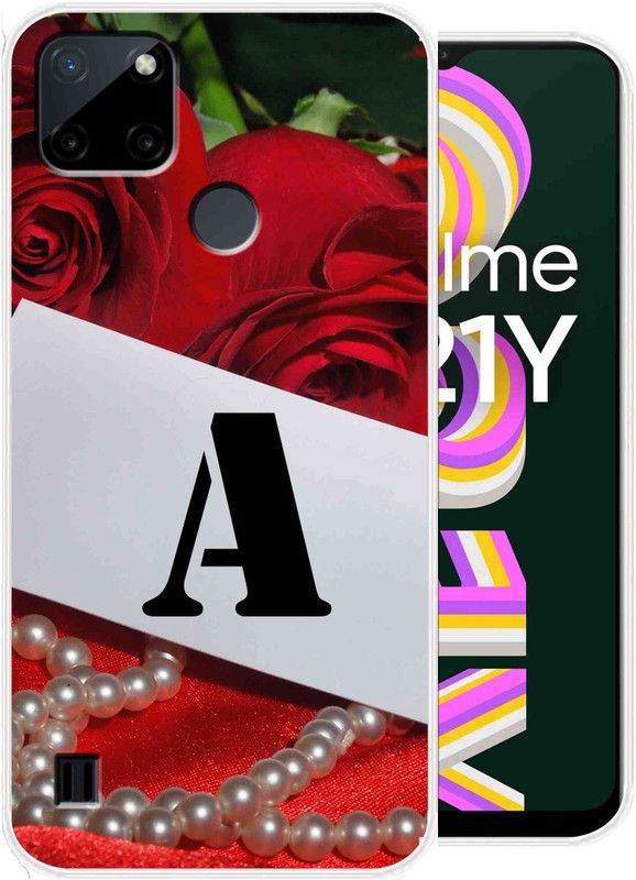 SuperQueen Back Cover for Realme C21Y  (Multicolor, Flexible, Silicon, Pack of: 1)
