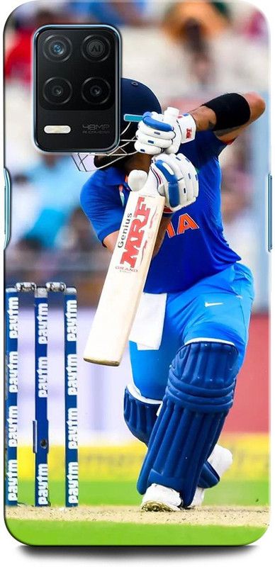 ORBIQE Back Cover for Realme 8 5G KOHLI, VIRAT KOHLI, CRICKET, INDIAN CRICKET  (Multicolor, Hard Case)