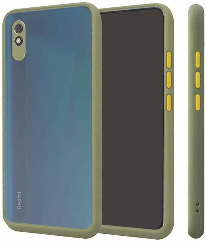 Mobyro Back Cover for Redmi Note 5 Transparent Hybrid Smoke Case Cover  (Green, Pack of: 1)