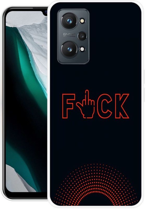 SIMAWAT Back Cover for Realme GT Neo 2  (Black, Silicon, Pack of: 1)