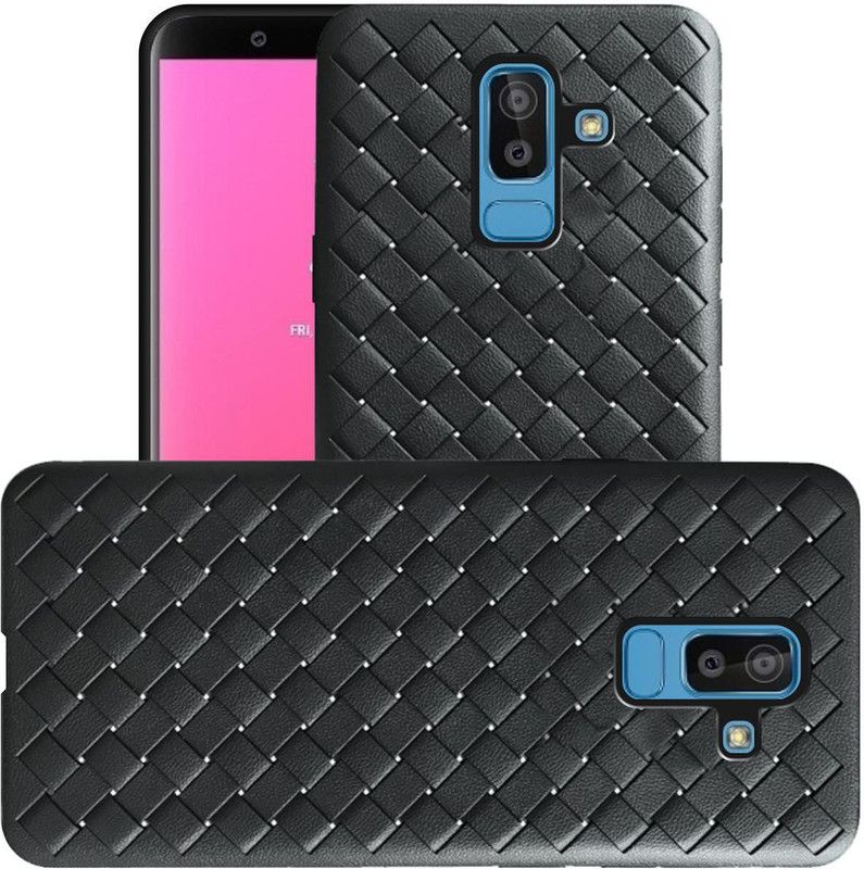 CASE CREATION Back Cover for Samsung Galaxy A6 Plus (6.0"inch)  (Black, Waterproof, Pack of: 1)