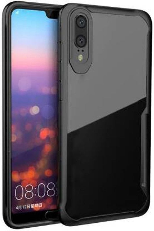 MOBZY Back Cover for Vivo Y95  (Black, Shock Proof)