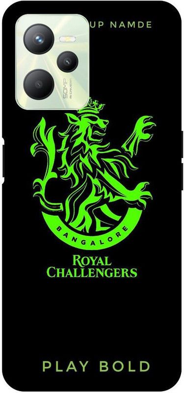 PICHKU Back Cover for REALME C35-RMX3511-RCB,VIRAT,KOHLI,LION,IPL,TEAM,GREEN  (Green, Hard Case, Pack of: 1)
